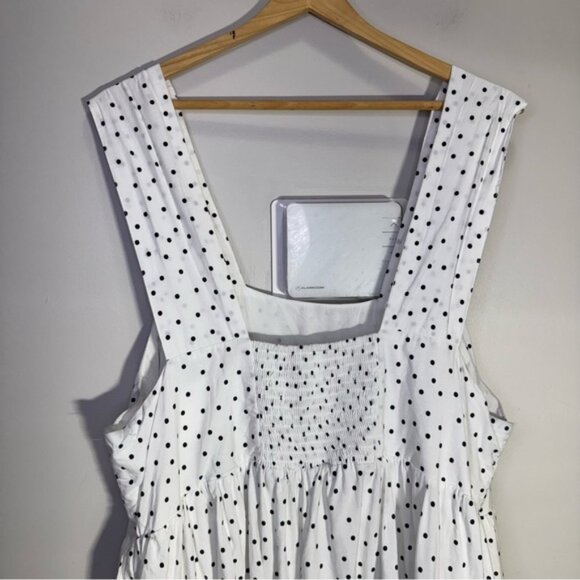 Anthropologie The Helena Square-Neck Tiered Midi Dress: Smocked Edition Size 2x - Picture 10 of 15